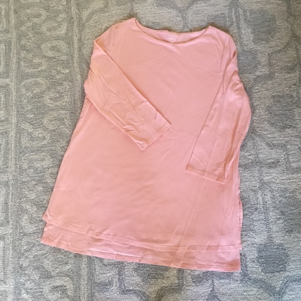JJill Boatneck Layered Tunic